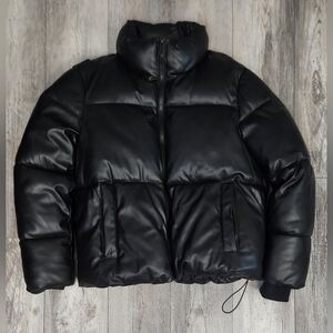 Sean John Men's Sleek Black Puffer Jacket